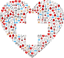 heart cross
